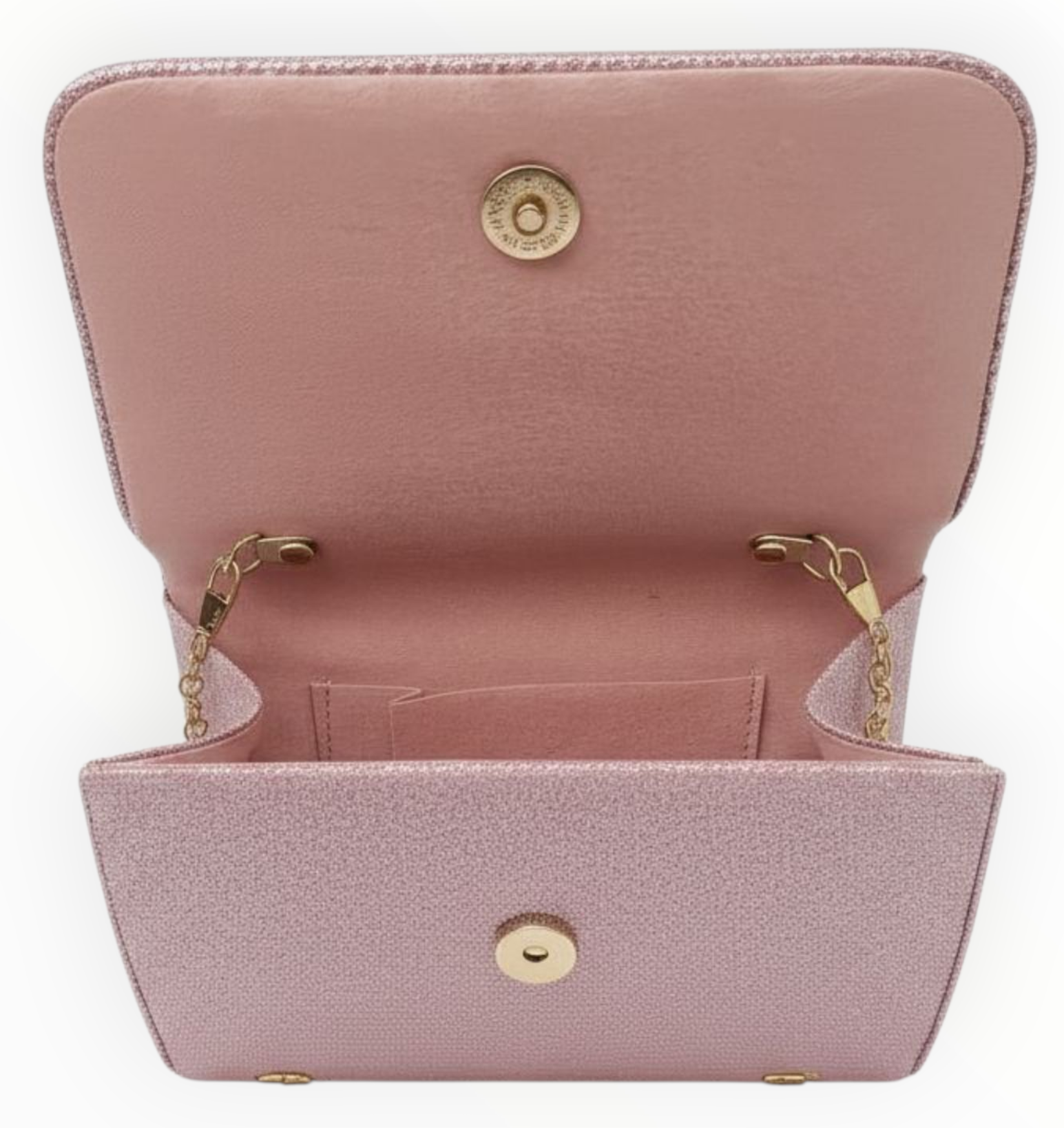 Bessie London Top Handle Flap Over Bag – Pink