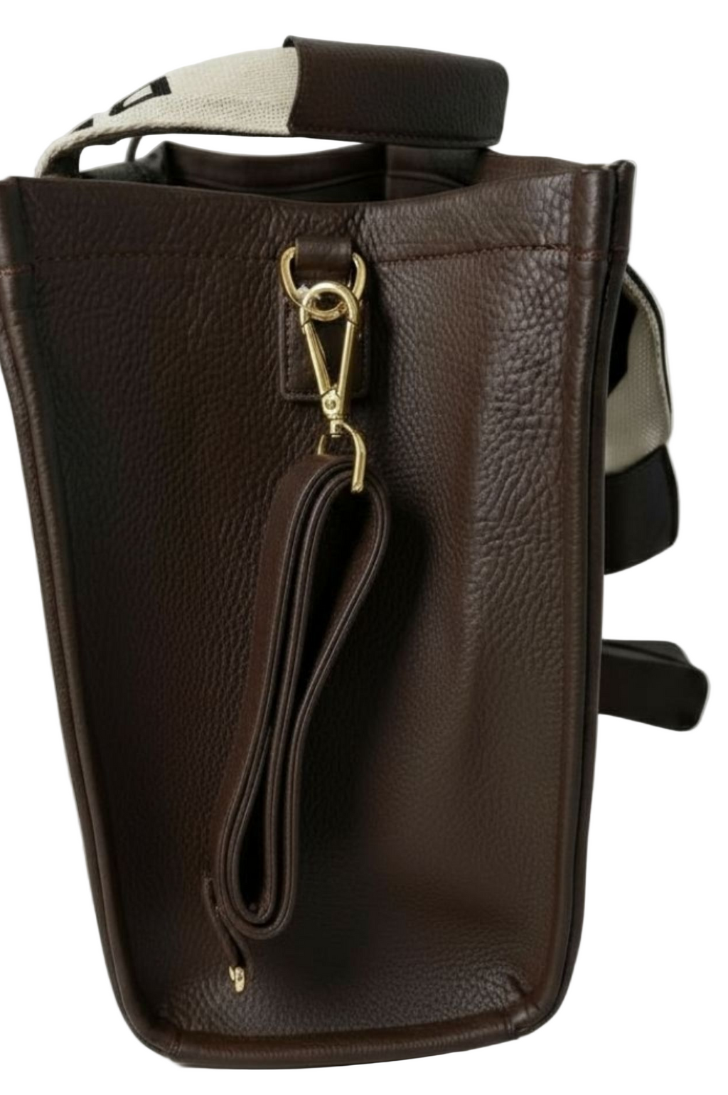 ☕ Bessie London Logo Banner Tote Bag – Coffee