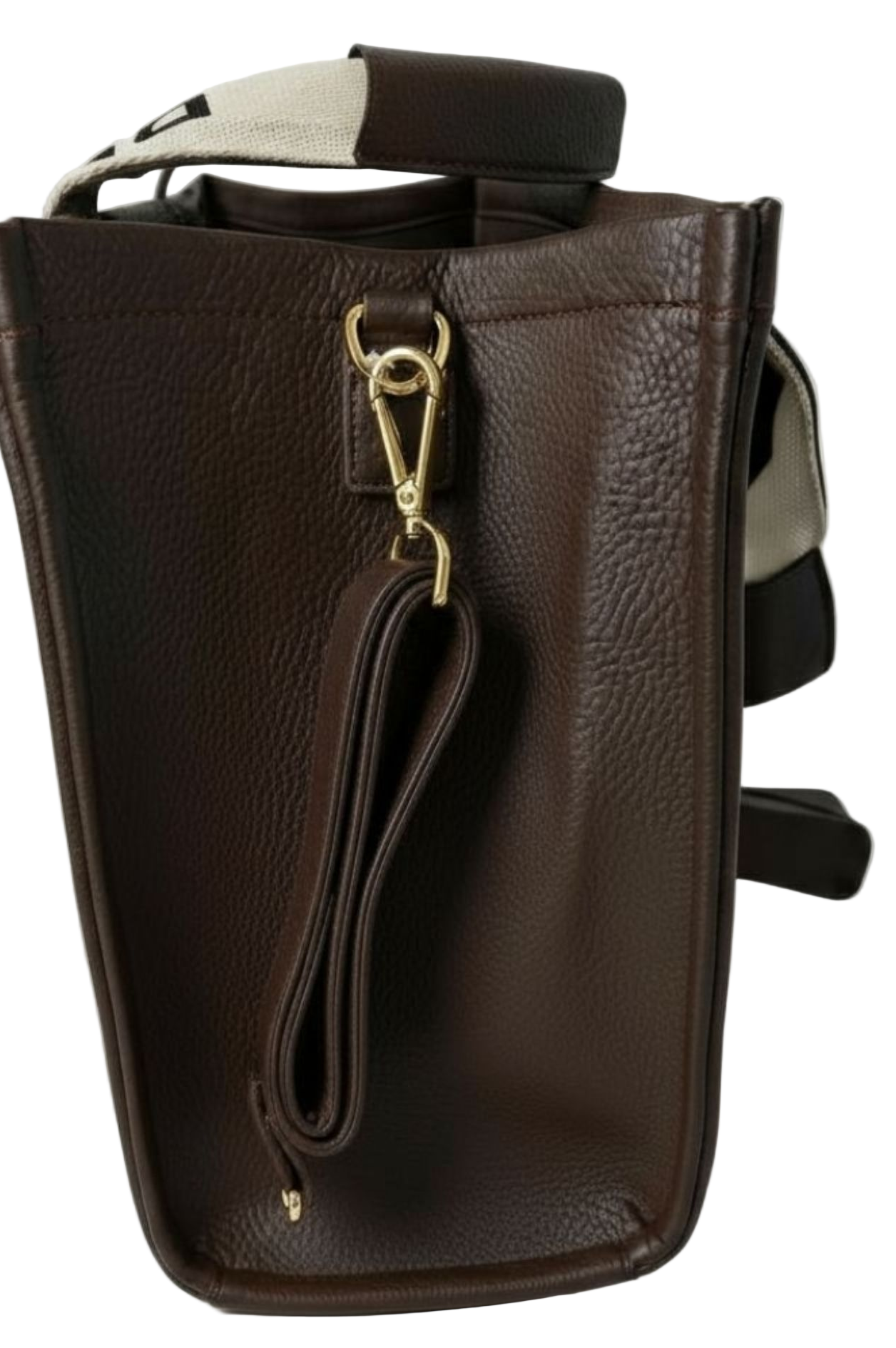 ☕ Bessie London Logo Banner Tote Bag – Coffee