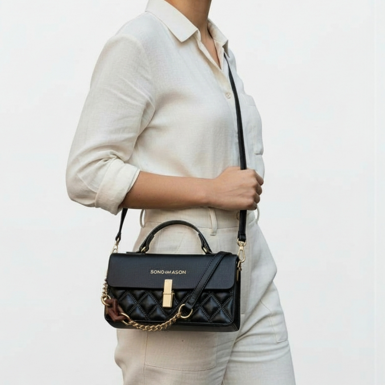 The Charlotte Quilted Handbag